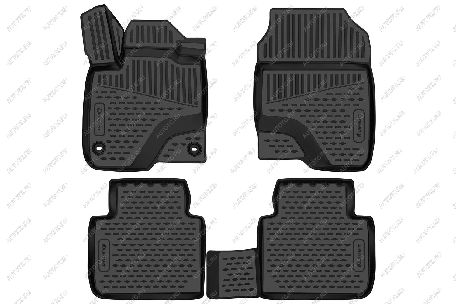 2 899 р. Коврики 3D в салон подходят для HONDA ZR-V 2022 - 4шт. (полиуретан)  Хонда Зрв Element element3dan0592210k  с доставкой в г. Кемерово
