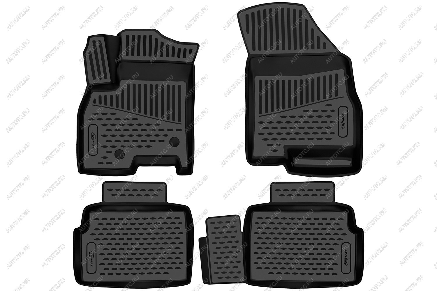 5 399 р. Коврики 3D в салон подходят для CHERY Tiggo 7 Pro (Elite, Luxury), 2020-, кросс, 4шт. (ПУ, повышенная износостойкость)  Черри Тигго 7 Про FORMAT format.3da0n009210k  с доставкой в г. Кемерово