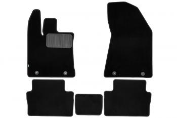 9 549 р. Коврики в салон Klever Premium GEELY Emgrand SS11 2023- седан, 5шт. (текстиль)  Джили Эмгранд 7 CC11 Klever klever0507503122110kh  с доставкой в г. Кемерово. Увеличить фотографию 1