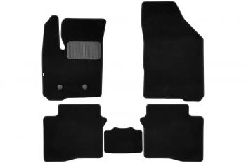 4 949 р. Коврики в салон Klever Premium OMODA S5 2023- сед., 5шт. (текстиль)  Омода С5 Klever klever0512000222110kh  с доставкой в г. Кемерово. Увеличить фотографию 1