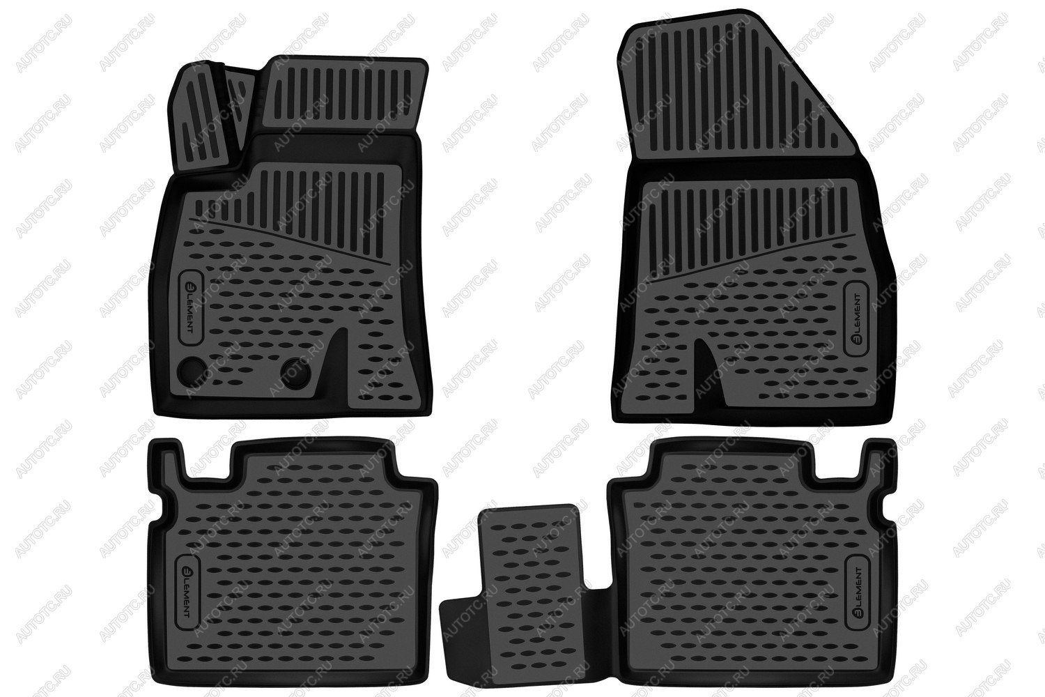 2 339 р. Коврики 3D в салон CHERY Arrizo 8 2022-, седан, 4шт. (полиуретан)  Черри Арризо 8 Element element3da70160210k  с доставкой в г. Кемерово