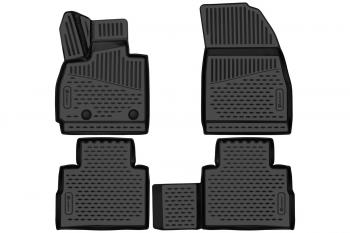 3 499 р. Коврики 3D в салон подходят для EXEED RX 2023 - 4шт. (полиуретан)  Эксид РХ Element element3dan0628210k  с доставкой в г. Кемерово. Увеличить фотографию 1