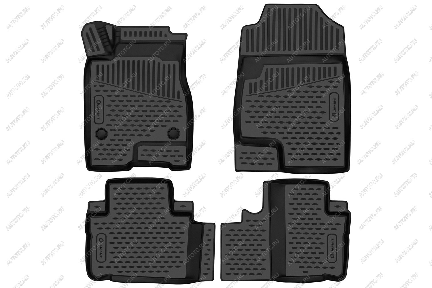3 399 р. Коврики 3D в салон подходят для HAVAL M6 2023-, 4шт. (полиуретан)  Хавал М6 Element element3dan0465210k  с доставкой в г. Кемерово