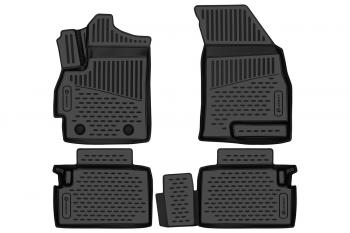 Коврики 3D в салон подходят для KAIYI X3, X3 PRO 2023 - 4шт. (полиуретан)  Каию Икс 3 Element element3dan0601210k
