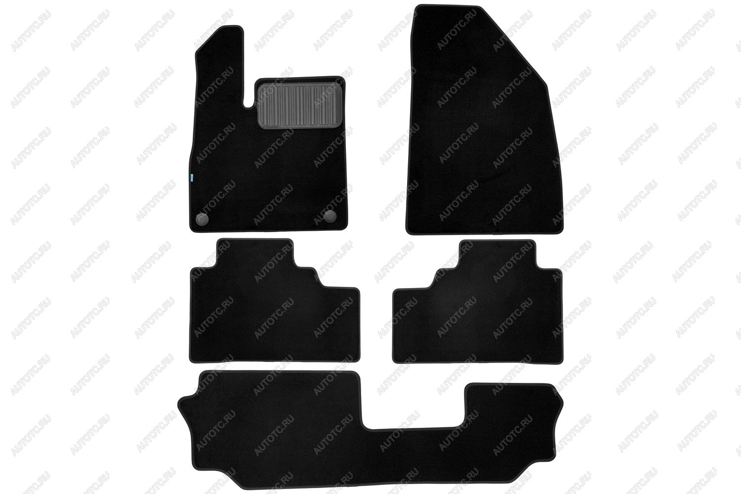 9 549 р. Коврики в салон Klever Premium GAC GS8 2021-, внед., 5шт. (текстиль)   Джак  Гак ГС8 Klever klever0510500222110kh  с доставкой в г. Кемерово