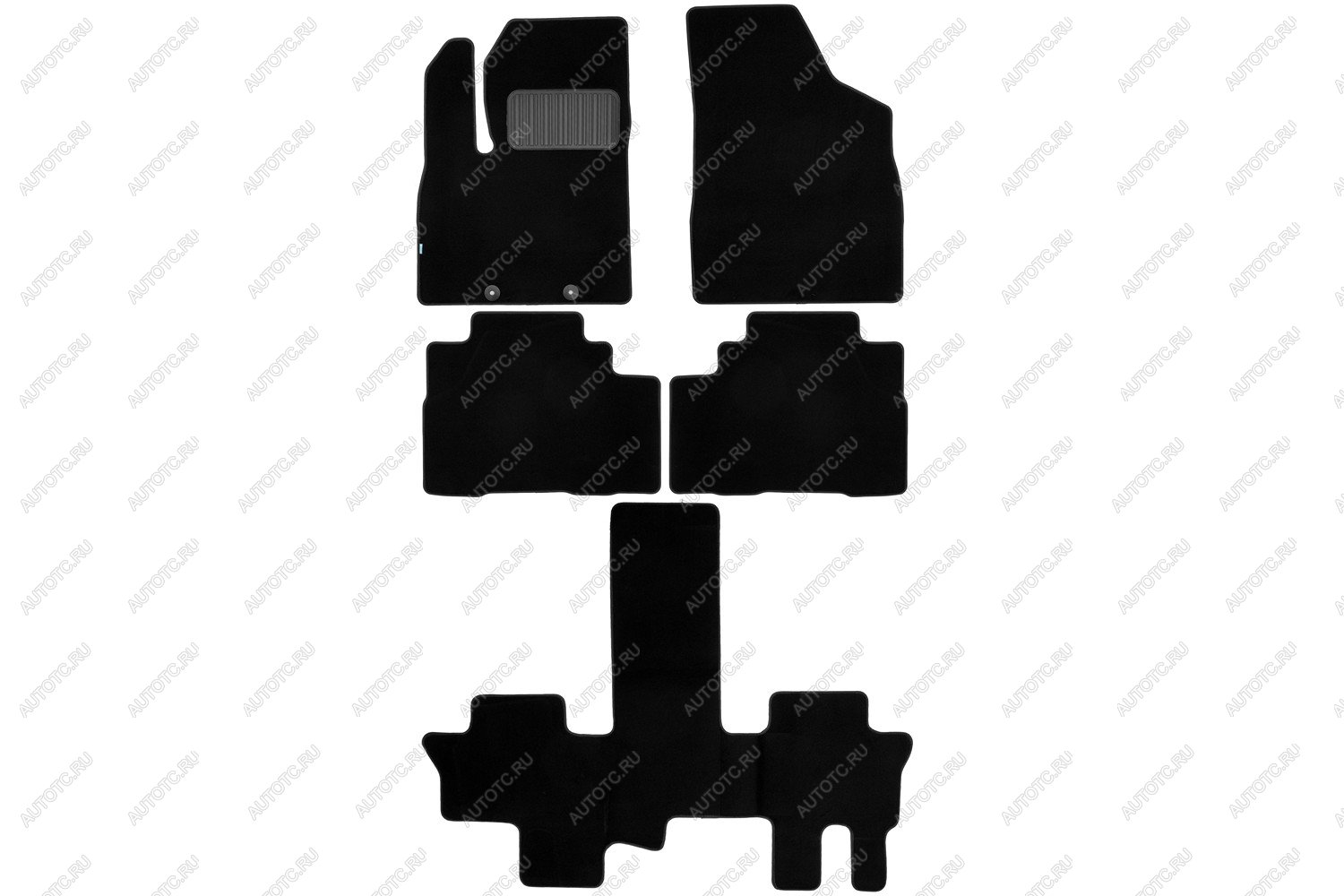 9 549 р. Коврики в салон Klever Premium Forthing Yacht 2023-, кросс., 5шт (текстиль)  Фортинг Яхт Klever klever0513700122110kh  с доставкой в г. Кемерово