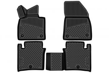 3 999 р. Коврики 3D в салон подходят для Zeekr 001 (I) 2021 - 4шт. (полиуретан) Element element3da67431210k  с доставкой в г. Кемерово. Увеличить фотографию 1