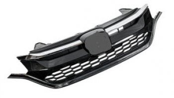 CR-V РЕШЕТКА РАДИАТОРА С ХРОМ МОЛДИНГ (Китай) BodyParts hdcrv15-100