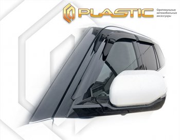 2 159 р. Дефлектора окон CA-Plastic Toyota Sequoia XK80 (2022-2025) (серия Сlassic полупрозрачный)  с доставкой в г. Кемерово. Увеличить фотографию 2