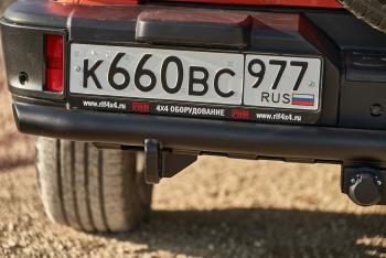 43 049 р. Бампер РИФ задний силовойзащита штатного бампера TANK 300 с возможностью установки фаркопа  rift30-21070  с доставкой в г. Кемерово. Увеличить фотографию 22