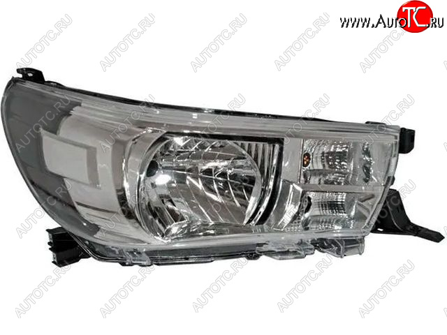 6 699 р. Правая фара BODYPARTS Toyota Hilux AN120 дорестайлинг (2016-2020)  с доставкой в г. Кемерово