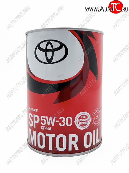 1 699 р. Масло моторное TOYOTA (металлическая канистра ) 5W-30 SPGF-6A 1Л (Япония) TOYOTA 08880-13706  с доставкой в г. Кемерово