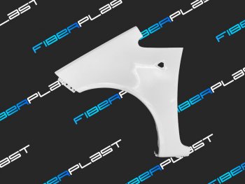 Переднее левое крыло (стеклопластик) Fiberplast Mitsubishi Colt  Z30 (2002-2009) хэтчбэк 5 дв. дорестайлинг