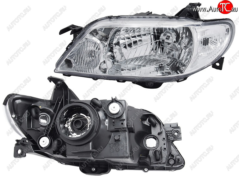 5 799 р. Фара MAZDA FAMILIA323 02-04 LH (Евросвет)                                                           DEPO 216-1144L-LD-E  с доставкой в г. Кемерово