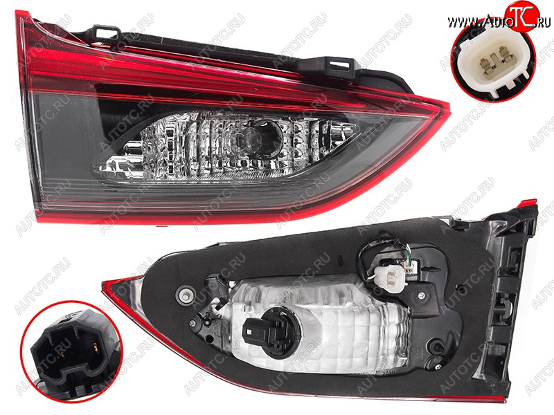 9 399 р. Фонарь в крышку багажника MAZDA 6ATENZA 15-17 LH LED 4D TYC 17-5600-00-1N  с доставкой в г. Кемерово