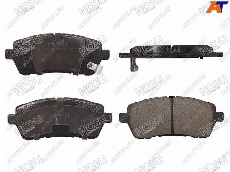 3 199 р. Колодки тормозные перед FL-FR SAT  Ford Fiesta ( 6,  B479) (2008-2022), Mazda 2/Demio  DE (2007-2014), Mazda 3/Axela  BL (2009-2011), Toyota Tank (2016-2025)  с доставкой в г. Кемерово