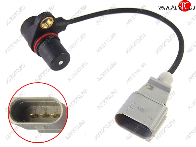 639 р. Датчик положения коленвала 1,6 BSEBSFCCSACHGA AUDISKODAVAG SAT ST-06A 906 433 G  с доставкой в г. Кемерово