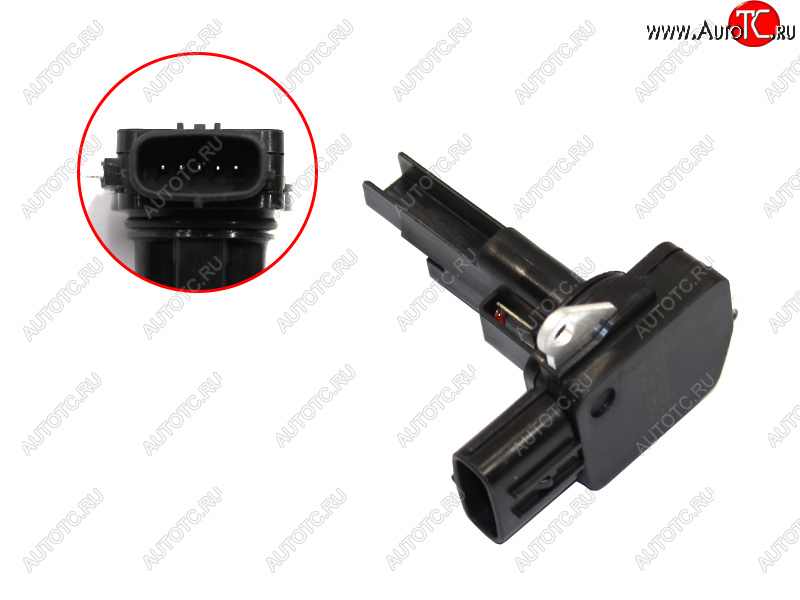 2 899 р. Датчик расхода воздуха 1-2KDFTV DYNAHILUXPRADO 09-VOLVO S80 06-XC60 08- SAT ST-22204-30020  с доставкой в г. Кемерово