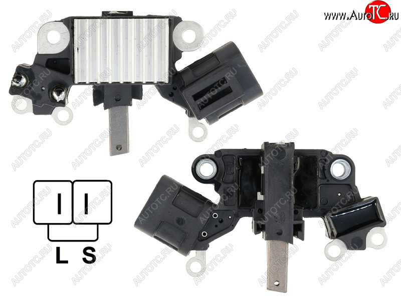 1 049 р. Реле-регулятор напряжения генератора NISSAN PRIMERA 99-02PATROL 00-05TERRANO 3.0D 02- ZD30D SAT ST-235-0058  с доставкой в г. Кемерово