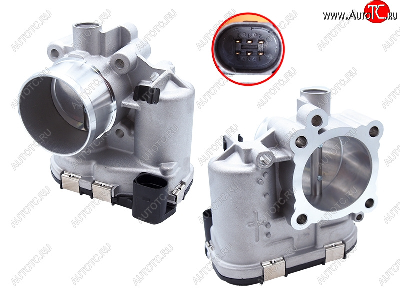 5 749 р. Дроссельная заслонка Ford Fiesta 08-19  Focus 10-19  Kuga 13-17  Mondeo 07-15  Volvo S60 10-18  SAT ST-359-0090  с доставкой в г. Кемерово