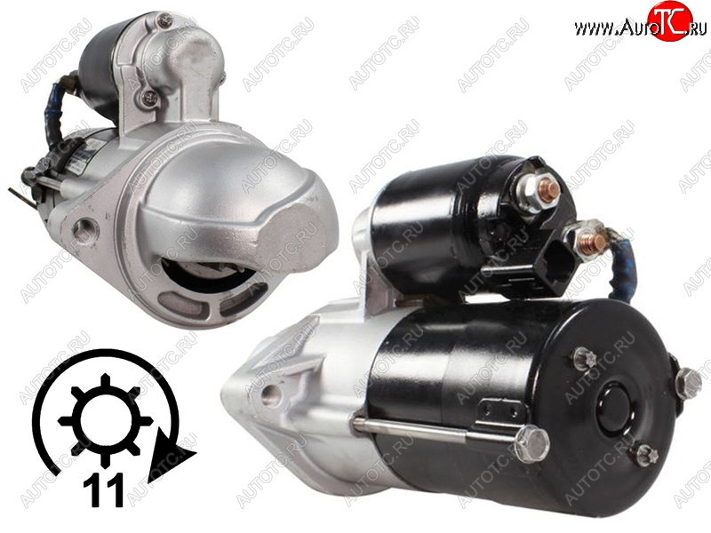 9 599 р. Стартер Hyundai ix35 09-15  Santa Fe 09-19  Tucson 09-15  Kia Carnival 06-14  Sorento 06-21  Sp SAT ST-36100-2F000  с доставкой в г. Кемерово