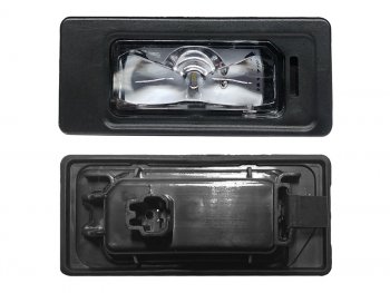 619 р. Подсветка номерного знака Audi A3 12-19  A4 15-  A6 10-22  Q3 11-17  Skoda Karoq 17-  Kodiaq 16 SAT ST-396-0010  с доставкой в г. Кемерово. Увеличить фотографию 1