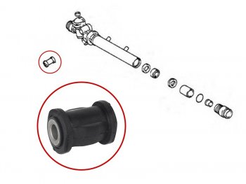 Втулка рулевой рейки Toyota Crown 95-07  Mark II (X100) 96-00  Lexus IS 98-05  Toyota Altezza 98- SAT ST-45516-30020B