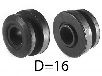 Втулка растяжки переднего рычага D=16 HYUNDAI H-1STAREX 97-07 SAT ST-54630-4A000
