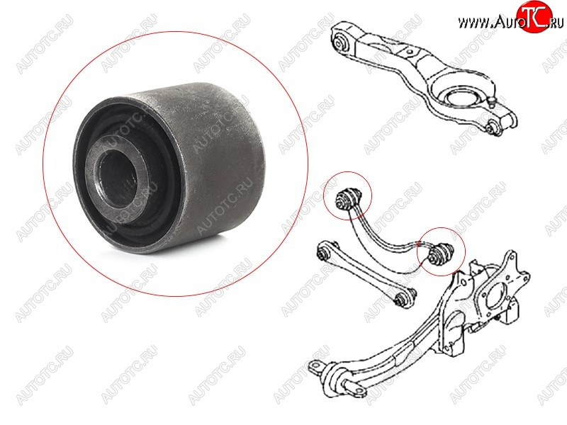 260 р. Сайлентблок Ford Focus 98-19  Kuga 08-19  Mazda 3 03-13  6 02-08  Ford Escort 80-86  Mazda 3 MP SAT ST-BP4K-28-C10B  с доставкой в г. Кемерово