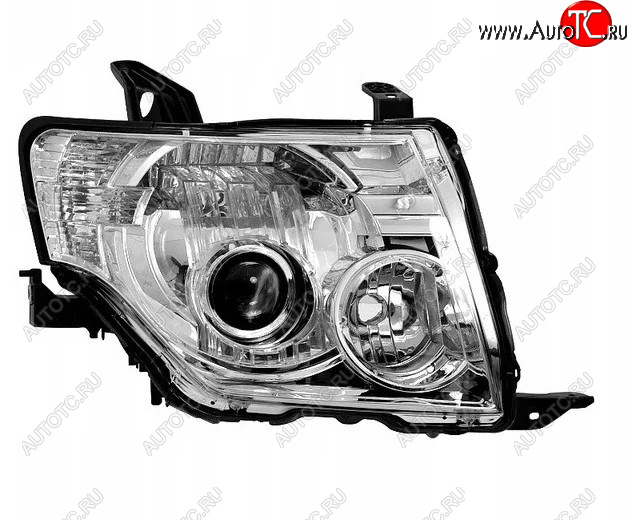 0 р. Правая фара (ксенон) CHINA  Mitsubishi Pajero  4 V80 (2006-2011) дорестайлинг  с доставкой в г. Кемерово