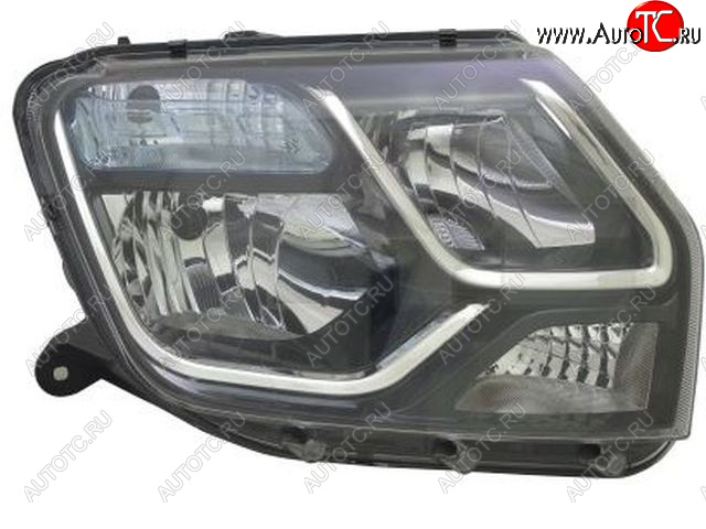 0 р. Правая фара (под корректор) CHINA Renault Duster HS рестайлинг (2015-2021)  с доставкой в г. Кемерово