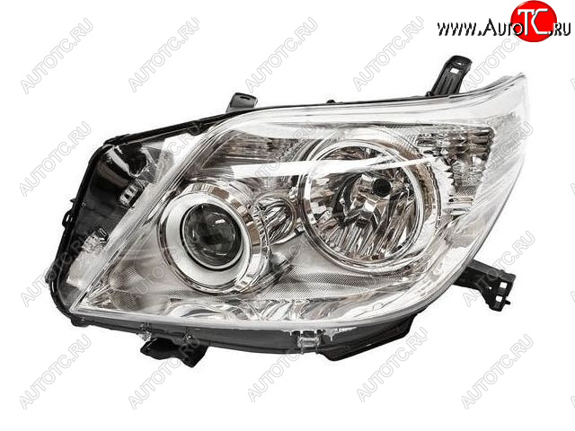 0 р. Левая фара (под корректор) CHINA Toyota Land Cruiser Prado J150 дорестайлинг (2009-2013)  с доставкой в г. Кемерово