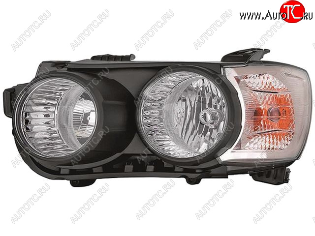 0 р. Левая фара (с электрокорректором) CHINA Chevrolet Aveo T300 седан (2011-2015)  с доставкой в г. Кемерово
