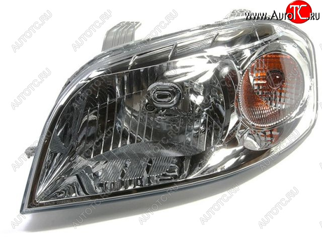 0 р. Левая фара (c электрокорректором) DEPO Chevrolet Aveo T250 седан рестайлинг (2006-2011)  с доставкой в г. Кемерово
