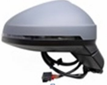 AUDI A4 ЗЕРКАЛО ПРАВ ЭЛЕКТР , С ПОДОГРЕВ , УК.ПОВОР , (convex) , 8 КОНТ (Тайвань) BodyParts ai0a415-450-r