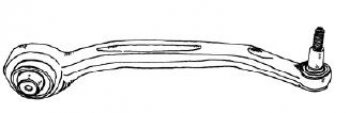 AUDI A6 04- РЫЧАГ ПЕРЕДН ПОДВЕСКИ ПРАВ НИЖН СЗАДИ (Тайвань) BodyParts ai0a604-811-r