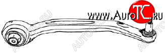 2 259 р. AUDI A6 04- РЫЧАГ ПЕРЕДН ПОДВЕСКИ ПРАВ НИЖН СЗАДИ (Тайвань) BodyParts ai0a604-811-r  с доставкой в г. Кемерово