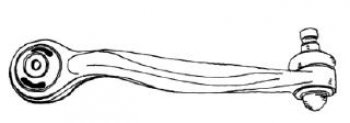 AUDI A6 04- {A8 03-} РЫЧАГ ПЕРЕДН ПОДВЕСКИ ЛЕВ ВЕРХН СЗАДИ (Тайвань) BodyParts ai0a604-812-l