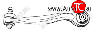 959 р. AUDI A6 04- {A8 03-} РЫЧАГ ПЕРЕДН ПОДВЕСКИ ПРАВ ВЕРХН СЗАДИ (Тайвань) BodyParts ai0a604-812-r  с доставкой в г. Кемерово
