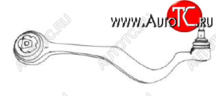 3 199 р. E60 РЫЧАГ ПЕРЕДН ПОДВЕСКИ ПРАВ ВЕРХН (Тайвань) BodyParts bme6002-810-r  с доставкой в г. Кемерово
