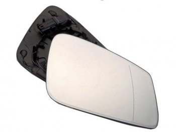 F01 09- {F-10  5 Series (10-} СТЕКЛО ЗЕРКАЛА ПРАВ ЭЛЕКТР С ПОДОГРЕВ (aspherical) (Тайвань) BodyParts bmf0109-460-r