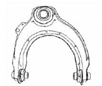 ACCORD 03- РЫЧАГ ПЕРЕДН ПОДВЕСКИ ПРАВ ВЕРХН (Тайвань) BodyParts hdacr03-811-r