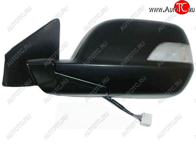 6 099 р. Боковое левое зеркало (электрическое, с подогревом) BodyParts Honda CR-V RE1,RE2,RE3,RE4,RE5,RE7 дорестайлинг (2007-2010) (неокрашенное)  с доставкой в г. Кемерово