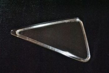 Стекло противотуманной фары левое (пр-во Россия) Honda Civic  FK,FN (2005-2008) хэтчбэк 5 дв. дорестайлинг
