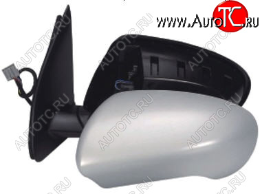 5 599 р. QASHQAI ЗЕРКАЛО ЛЕВ ЭЛЕКТР С ПОДОГРЕВ (convex) (Тайвань) ГРУНТ BodyParts nnqas07-450x-l  с доставкой в г. Кемерово