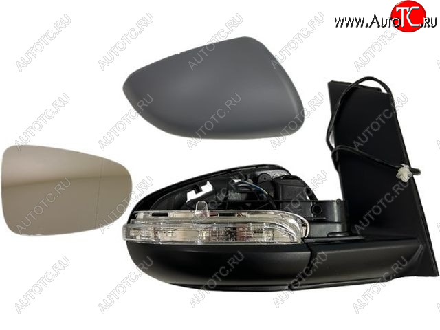 6 949 р. TOURAN ЗЕРКАЛО ПРАВ ЭЛЕКТР , С ПОДОГРЕВ , УК.ПОВОР (convex) (Тайвань) BodyParts vwtur11-450-r  с доставкой в г. Кемерово