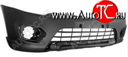 0 р. Передний бампер CHINA Mitsubishi Pajero Sport PB рестайлинг (2013-2017) (неокрашенный)  с доставкой в г. Кемерово