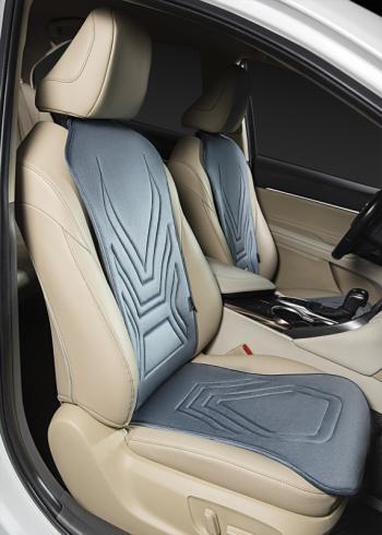 2 579 р. Накидка на сиденье (1 место Афины) ЛЮКС ст АЛЬБИОН Lord Autofashion   (серо-голубой, строчка серо-голубая)  с доставкой в г. Кемерово. Увеличить фотографию 7