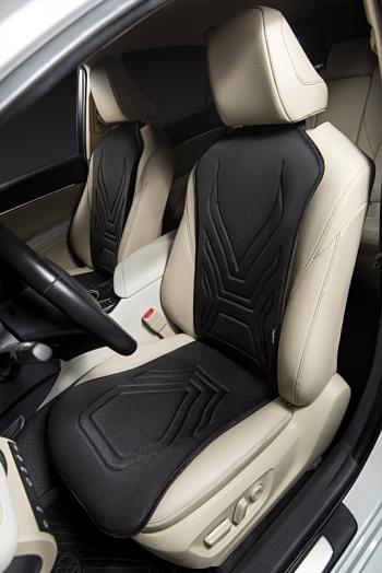 2 579 р. Накидка на сиденье (1 место Афины) ЛЮКС ст АЛЬБИОН Lord Autofashion   (черный, строчка черная)  с доставкой в г. Кемерово. Увеличить фотографию 7
