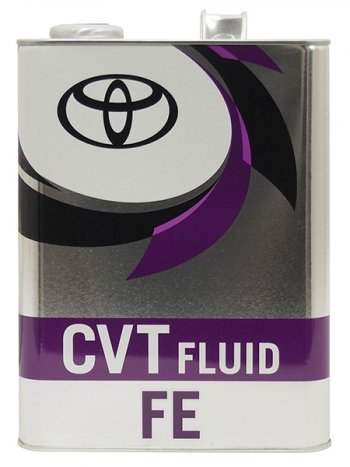 7 649 р. Масло трансмиссионное TOYOTA (металлическая банка) CVT 4Л FE (Тайланд) TOYOTA 08886-81905  с доставкой в г. Кемерово. Увеличить фотографию 1